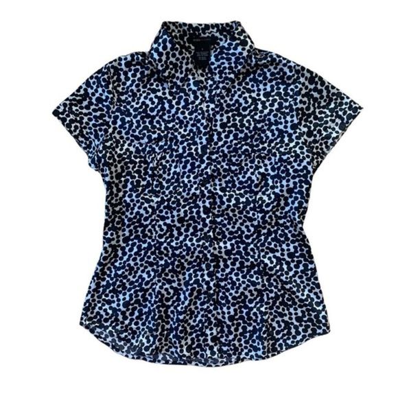 Printed BCBGMAXAZRIA Blouse Size Small - Picture 1 of 8